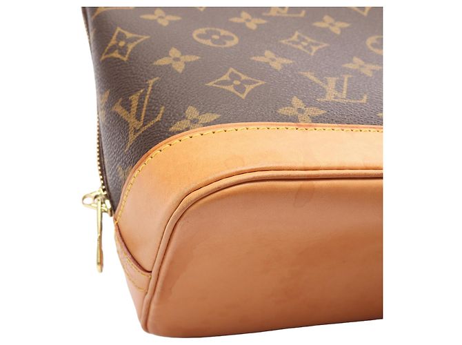 Louis Vuitton Brown Monogram Alma PM Marrom - vista 11