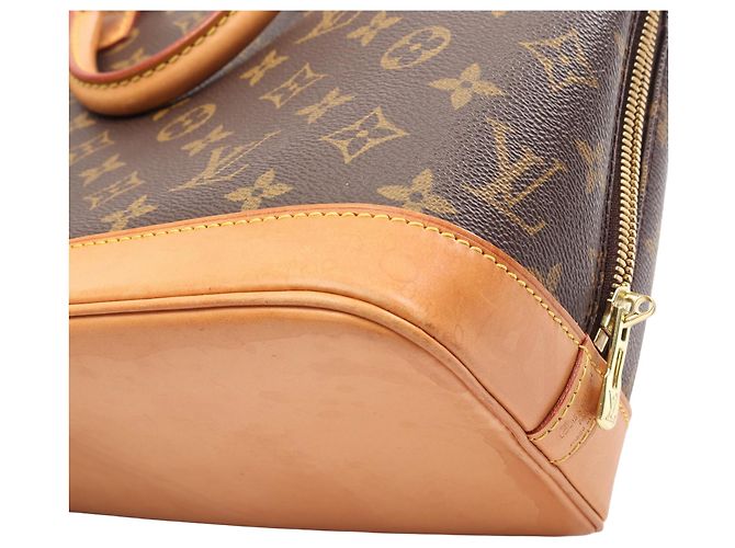 Louis Vuitton Brown Monogram Alma PM Marrom - vista 12