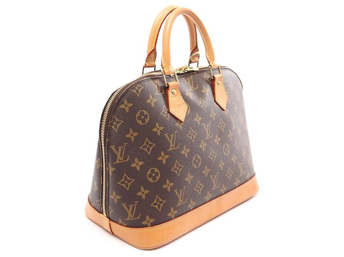 Louis Vuitton Brown Monogram Alma PM Marrom - vista 2