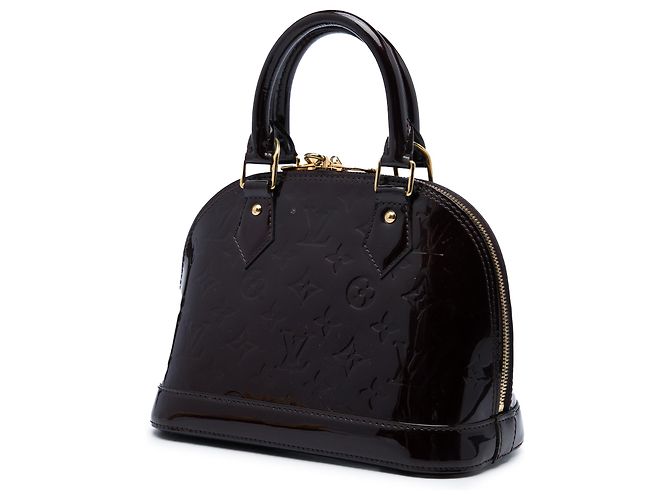 Louis Vuitton Purple Monogram Vernis Alma BB Lila - Ansicht 2