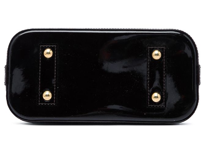 Louis Vuitton Purple Monogram Vernis Alma BB Lila - Ansicht 3