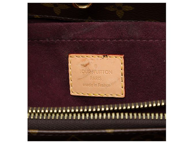 Louis Vuitton Brown Monogram Montaigne MM Marrom - vista 5