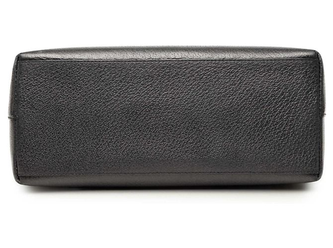 Bamboo Borsa Gucci a manico superiore con patta in pelle di vitello grigia e bambù Marrone Grigio antracite - vista 3