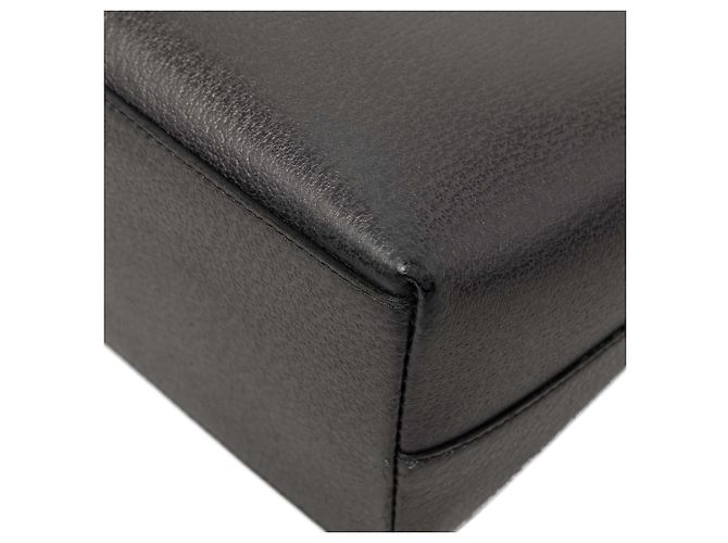 Bamboo Borsa Gucci a manico superiore con patta in pelle di vitello grigia e bambù Marrone Grigio antracite - vista 6