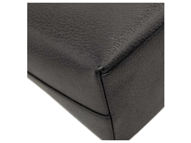 Bamboo Borsa Gucci a manico superiore con patta in pelle di vitello grigia e bambù Marrone Grigio antracite - vista 7