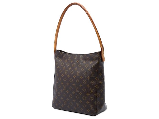 Louis Vuitton Brown Monogram Looping GM Marrom - vista 2
