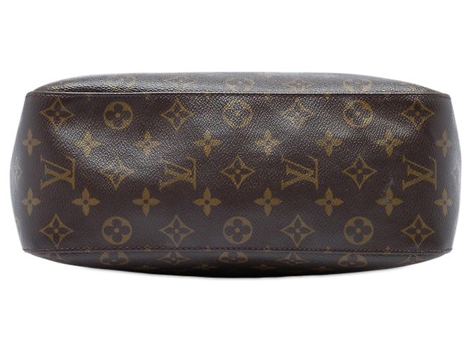 Louis Vuitton Brown Monogram Looping GM Marrom - vista 3