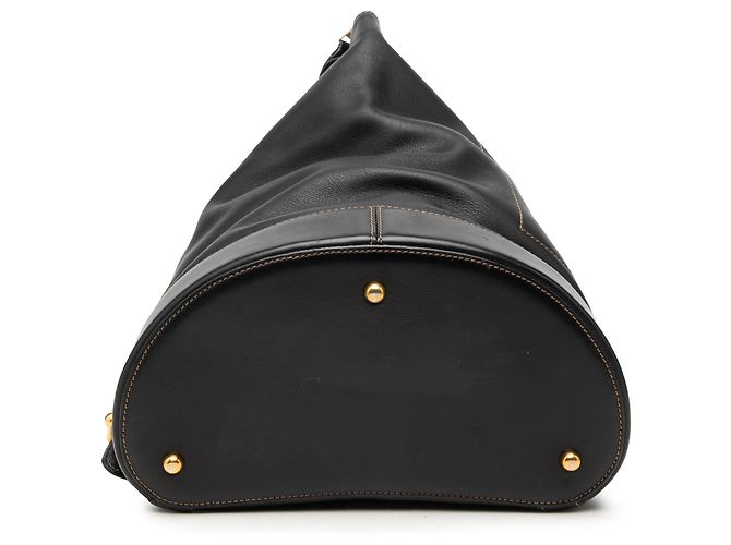 LOEWE Anton Rucksack aus schwarzem Leder - Ansicht 3