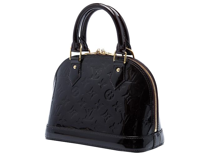 Louis Vuitton Purple Monogram Vernis Alma BB Lila - Ansicht 2