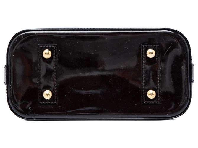 Louis Vuitton Purple Monogram Vernis Alma BB Lila - Ansicht 3
