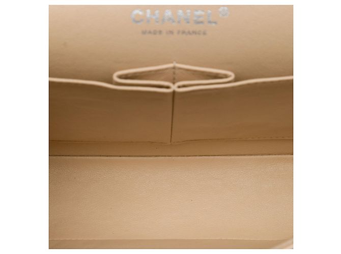 Chanel Beige Medium Classic Caviar Double Flap - vista 4