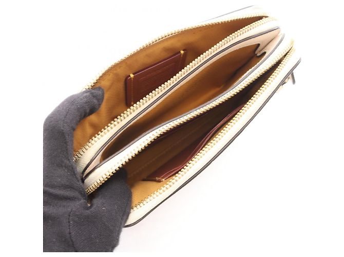 Borsa a tracolla Coach Kira Nero Rosso Crudo - vista 3