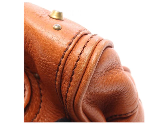 Borsa Chloé Mini Paddington Marrone - vista 7