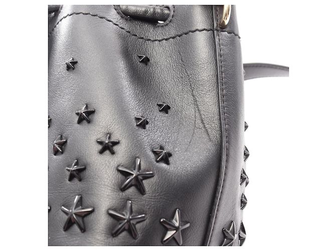 Borsa 2-Way Bon Bucket Jimmy Choo Nero - vista 10
