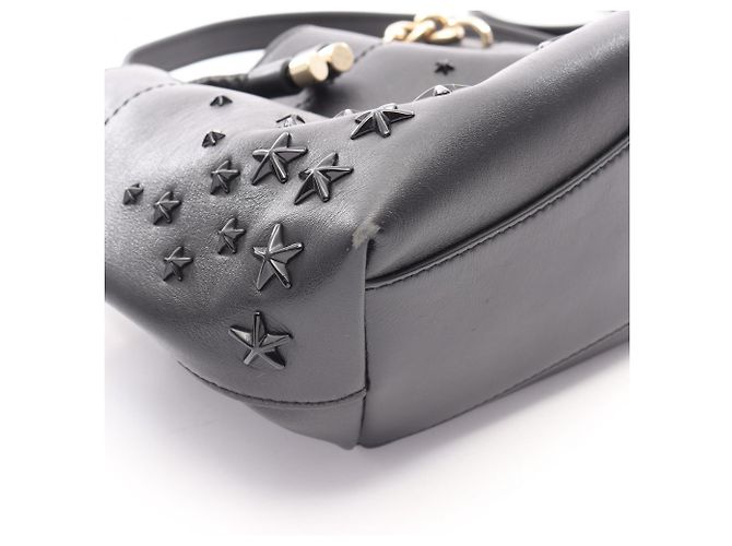 Borsa 2-Way Bon Bucket Jimmy Choo Nero - vista 11