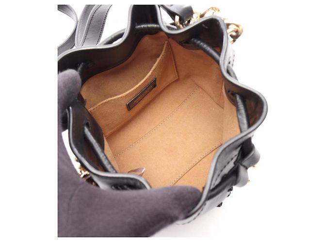 Borsa 2-Way Bon Bucket Jimmy Choo Nero - vista 3