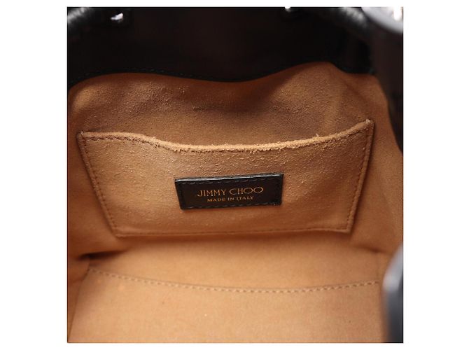 Borsa 2-Way Bon Bucket Jimmy Choo Nero - vista 5