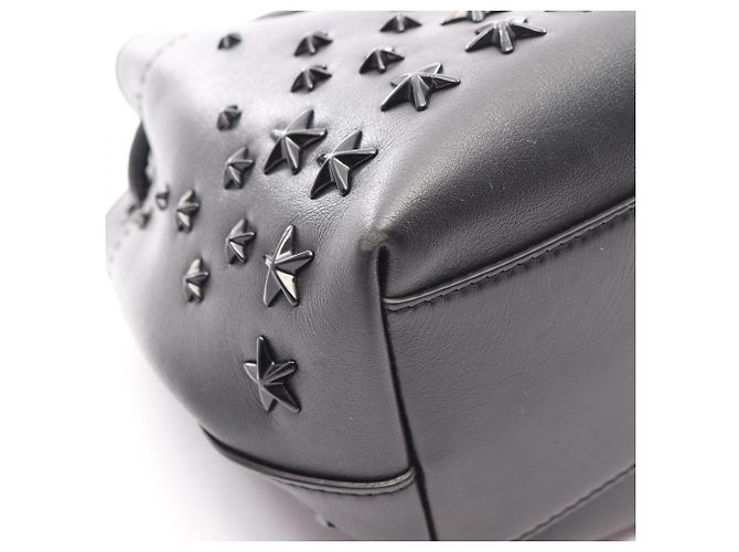 Borsa 2-Way Bon Bucket Jimmy Choo Nero - vista 8