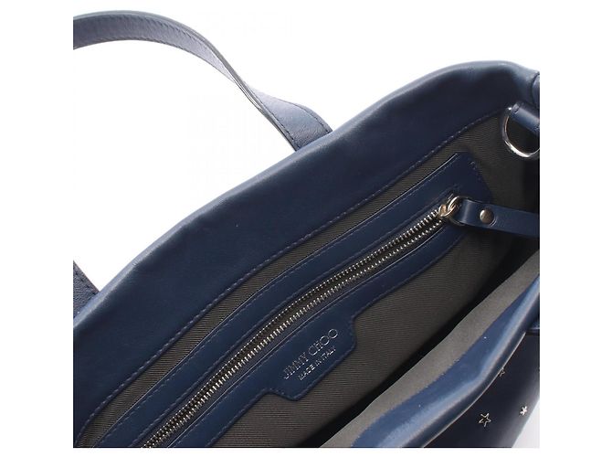 Jimmy Choo Sofia N S Star Studded Tote Bag Marineblau - Ansicht 5