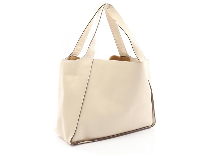 Stella Mc Cartney Stella McCartney Logo Tote Bag Roh - Ansicht 2