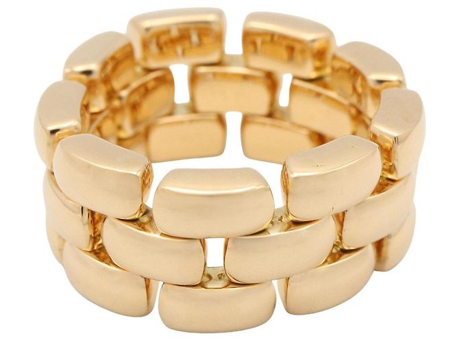 Anello Chaumet Kesis in oro giallo 18K D'oro - vista 2