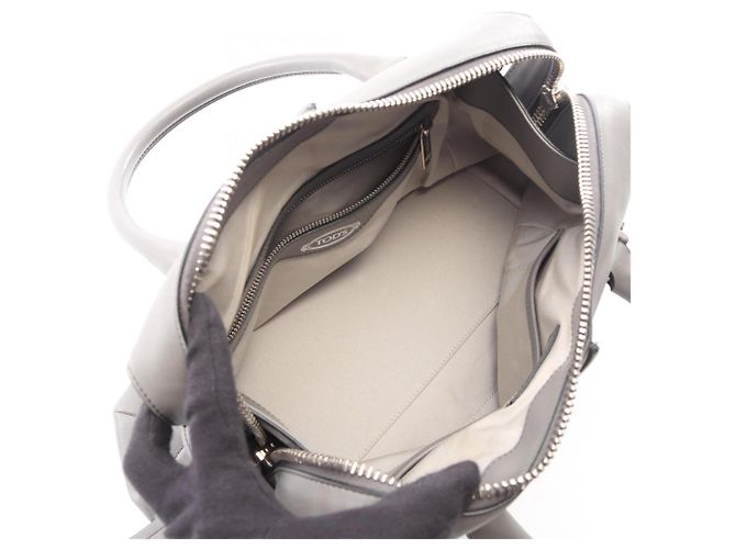 Borsa 2-Way Tod's D-Styling Marrone - vista 3