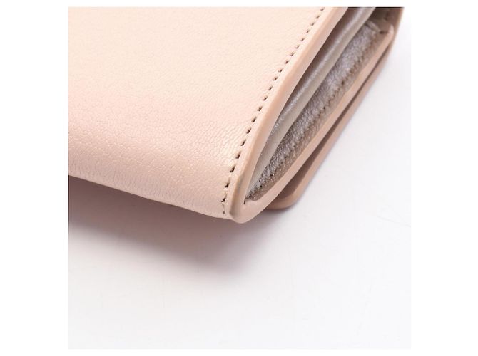 Cartera larga de piel rosa Tod's T-Timeless - vista 8