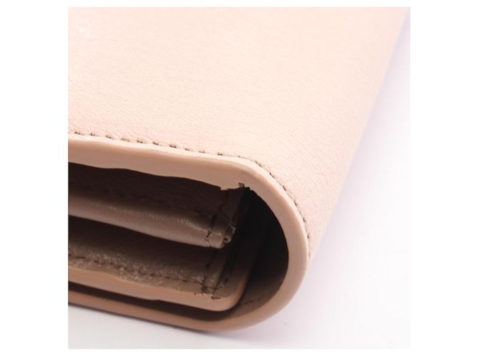 Cartera larga de piel rosa Tod's T-Timeless - vista 9