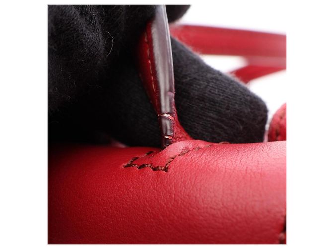 Borsa a mano 2-Way Tod's Wave Bag Mini in pelle rossa Rosso - vista 6