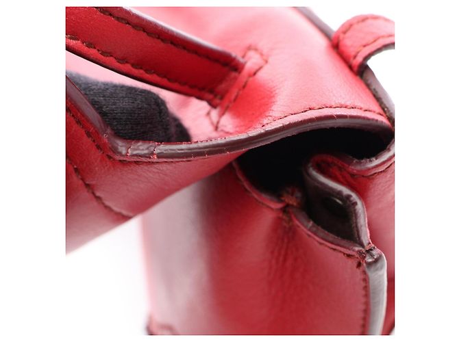 Borsa a mano 2-Way Tod's Wave Bag Mini in pelle rossa Rosso - vista 8