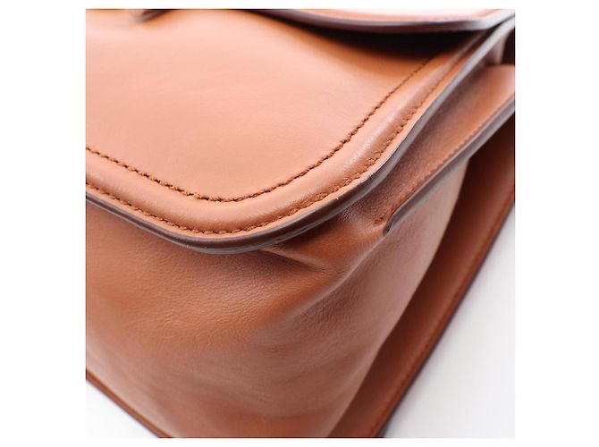 Borsa 2-Way Tod's Double T in pelle marrone - vista 5