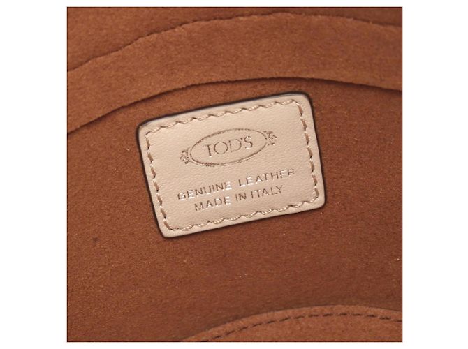 Borsa a secchiello Tod's T-Timeless Marrone Crudo - vista 4