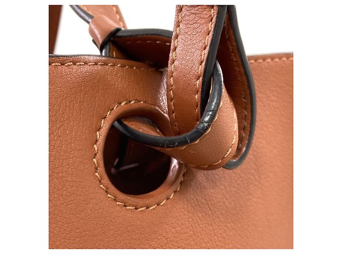 Bolso Tote 2-Way Loewe Anagram Castaño - vista 14