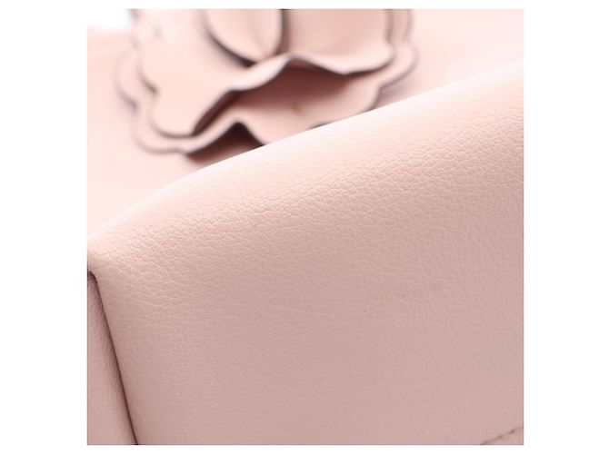 Saco Tote Miu Miu em couro rosa - vista 6