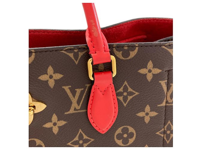 Borsa a mano Louis Vuitton M43553 Flower Tote Monogramma - vista 16