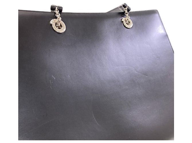 Cartier Panthère Leder-Tote-Bag Schwarz - Ansicht 11