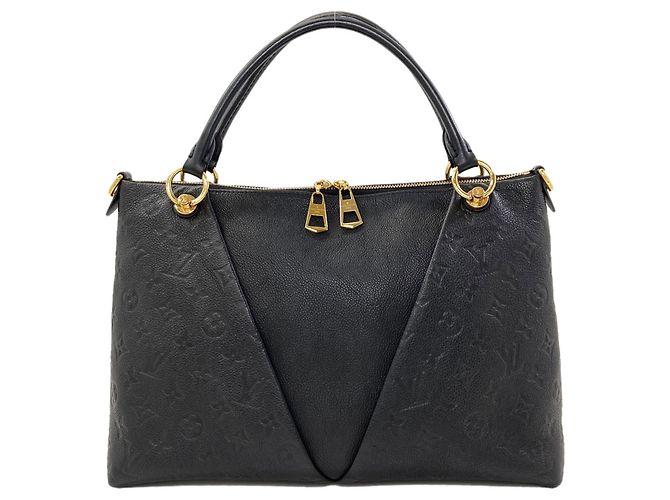 Borsa Louis Vuitton M44421 V Tote MM Nero - vista 2