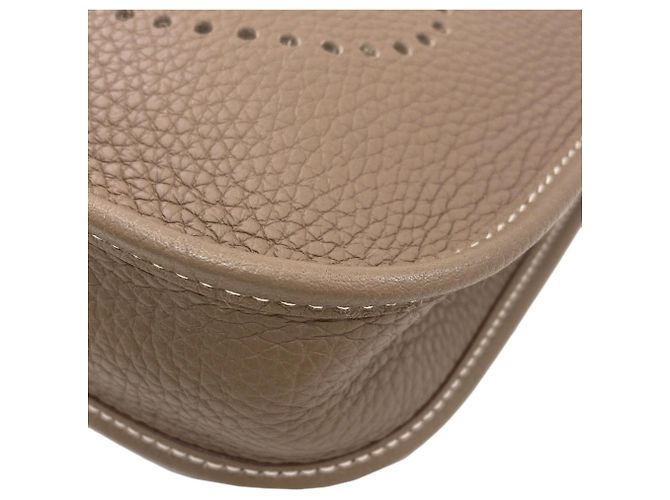 Hermès Borsa a tracolla Hermes Evelyne TPM Taupe - vista 13