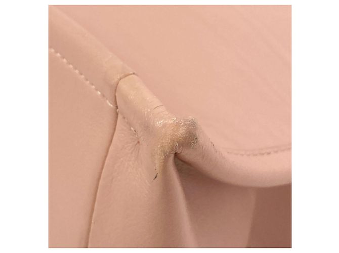 Miu Miu Medium Tote Bag mit geprägtem Logo Pink - Ansicht 12