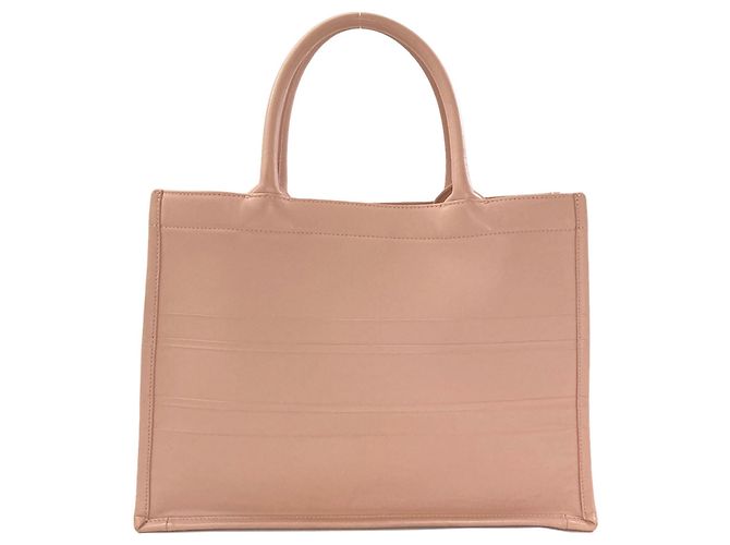 Miu Miu Medium Tote Bag mit geprägtem Logo Pink - Ansicht 2