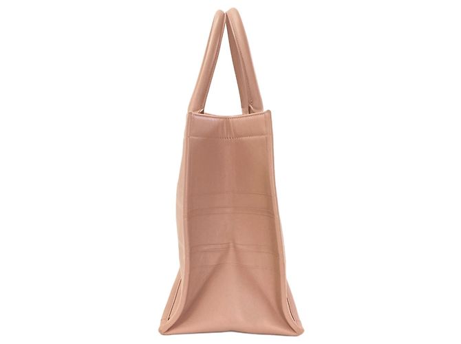 Miu Miu Medium Tote Bag mit geprägtem Logo Pink - Ansicht 3