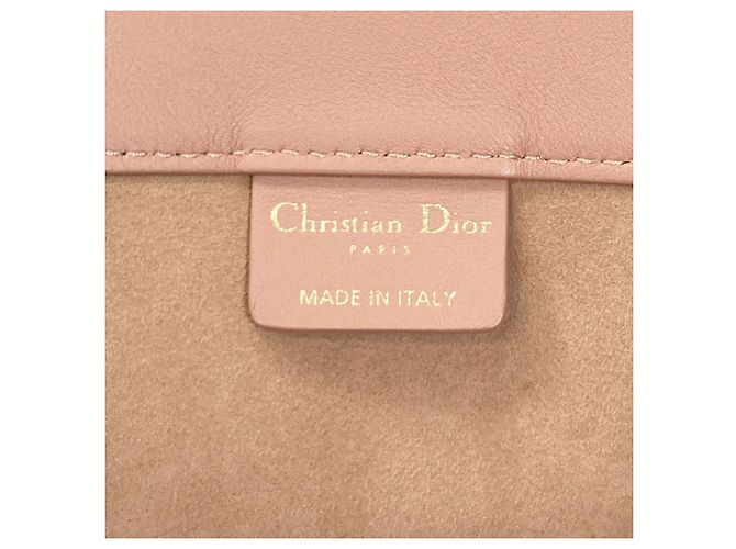 Miu Miu Medium Tote Bag mit geprägtem Logo Pink - Ansicht 6