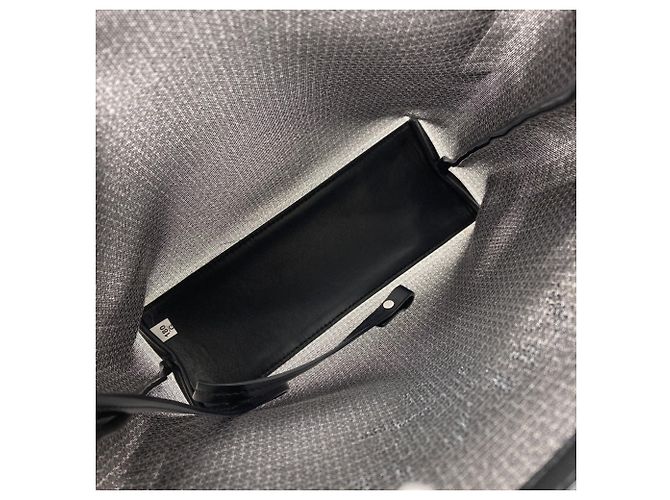 Borsa a mano Prada nera con paillettes Nero - vista 5
