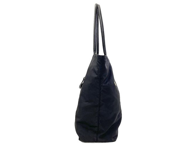Bolso Tote Prada BR4354 con logo hardware Negro - vista 3