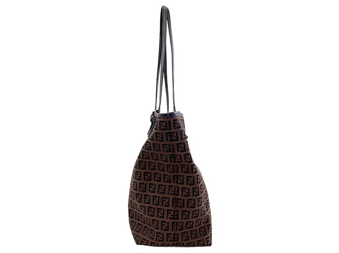 Fendi Zucchino Tote Bag Braun - Ansicht 3