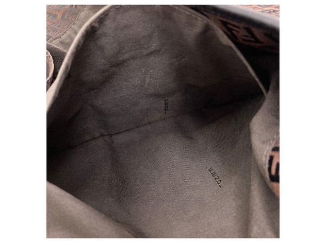 Fendi Zucchino Tote Bag Braun - Ansicht 8