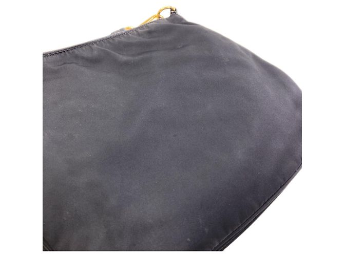Prada Nylon Shoulder Bag Black - view 11