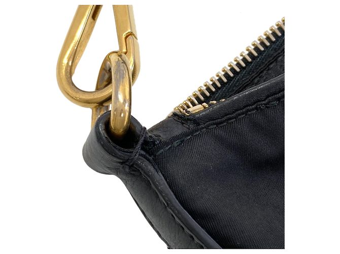 Prada Nylon Shoulder Bag Black - view 14
