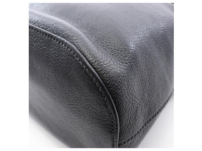 Borsa a tracolla Miu Miu in pelle Madras Nero - vista 6