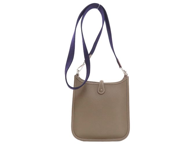 Hermès Hermes Evelyne TPM Schultertasche Taupe - Ansicht 2